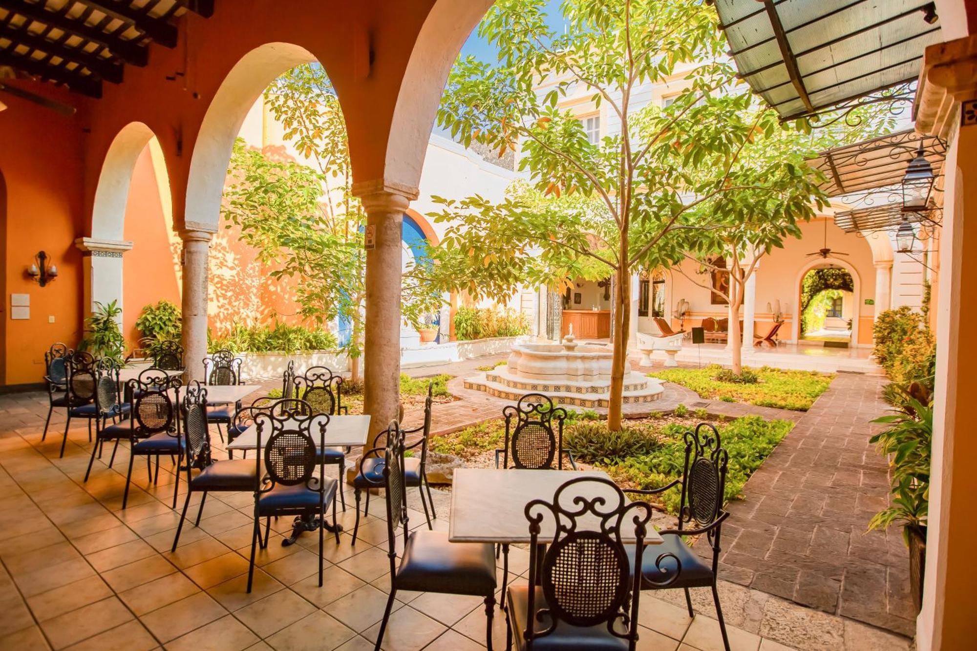 Hotel Boutique La Mision De Fray Diego (Adults Only) Merida Ngoại thất bức ảnh
