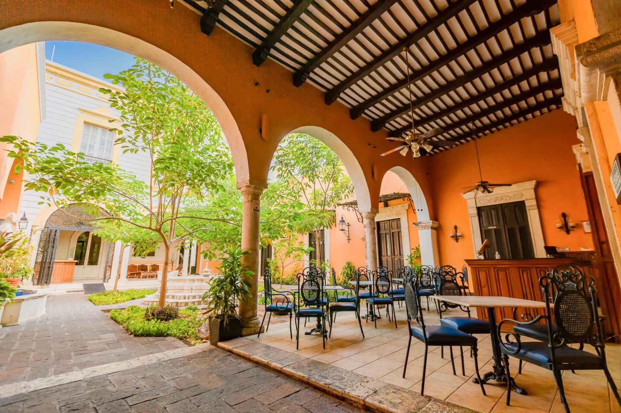 Hotel Boutique La Mision De Fray Diego (Adults Only) Merida Ngoại thất bức ảnh